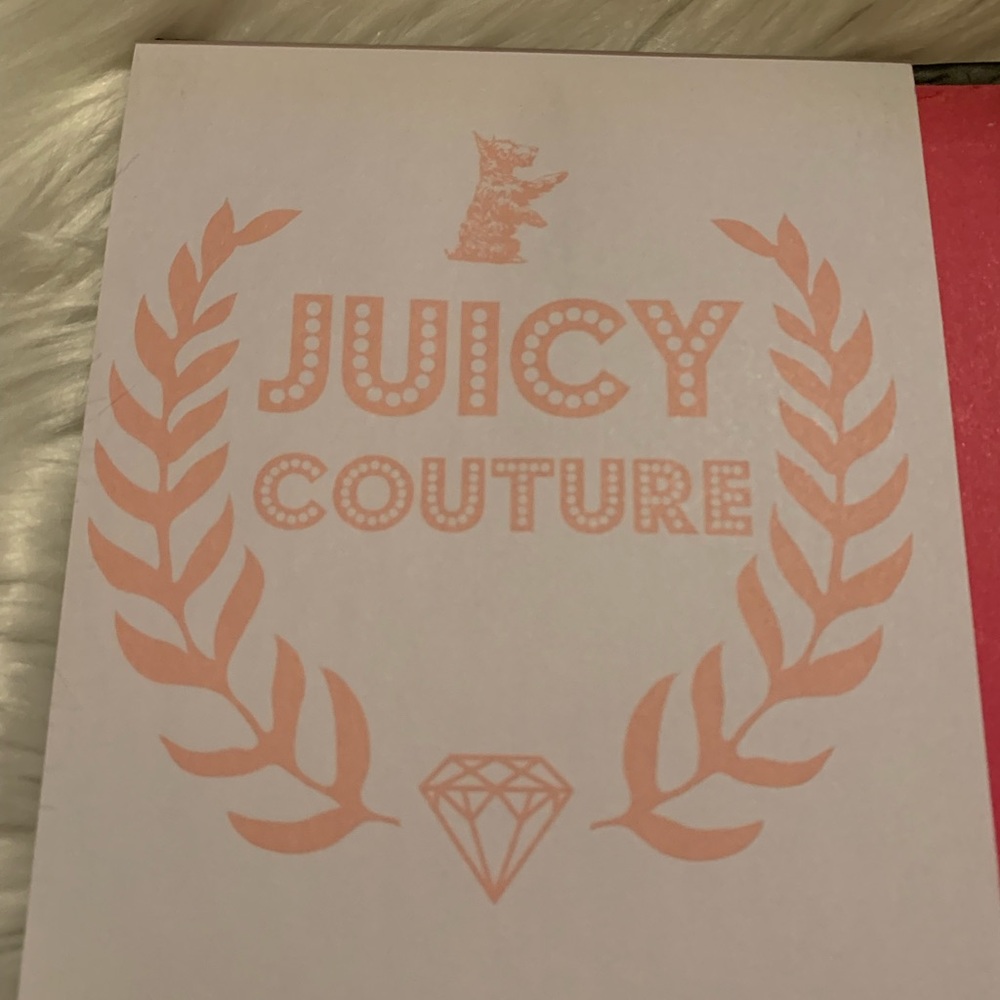 JUICY COUTURE trifold Scotty Dog print planner LNWOT - Picture 4 of 8